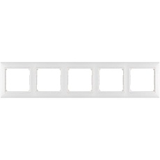 Рамка 5-постовая Legrand Valena белая 774455