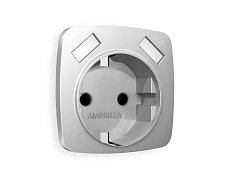 Лицевая панель розетки AMBRELLA VOLT OP4090 1