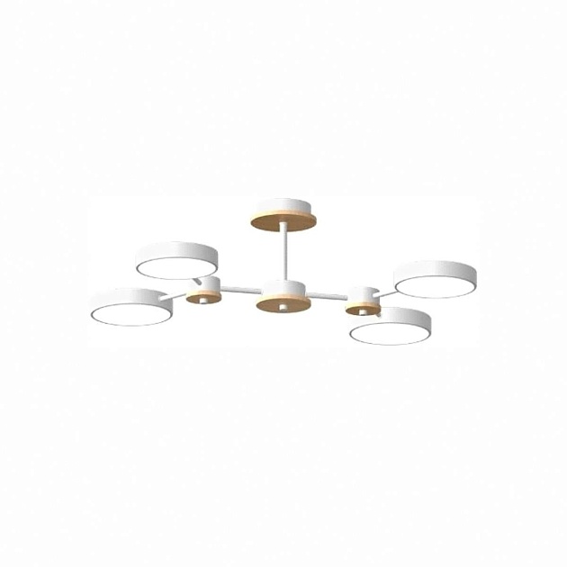 Потолочный cветильник LED4U L3215-630 WH Фото № 1