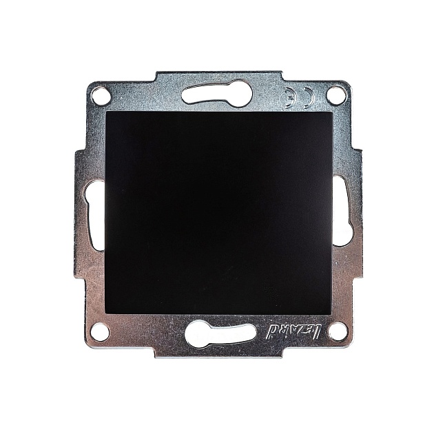 Выключатель Lezard Karina черный 707-4288-100 изображение 1 Выключатель Lezard Karina черный 707-4288-100 Фото № 1