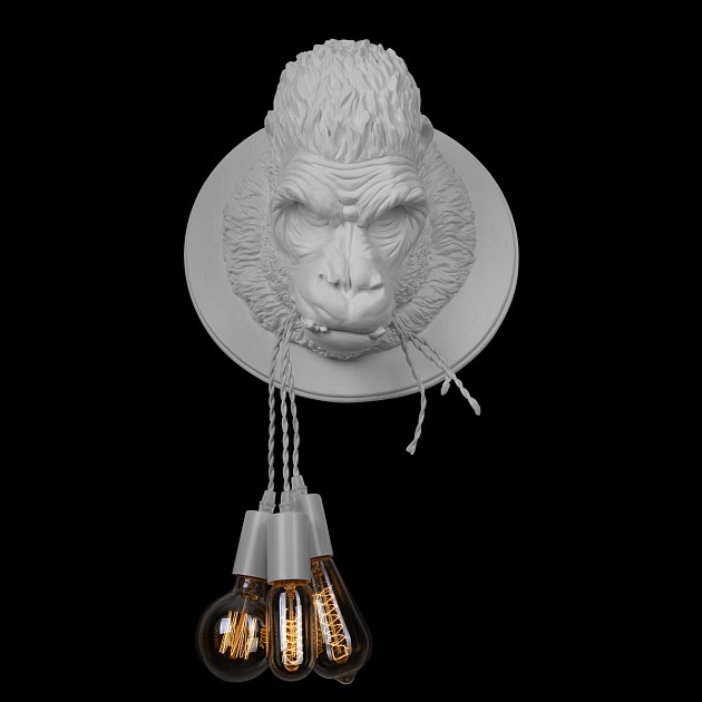 Настенный светильник Loft IT Gorilla 10178 White Фото № 6
