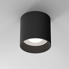 Накладной светодиодный светильник Elektrostandard Orson 25034/LED 10W 4200K чёрный a062931