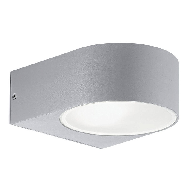 Уличный настенный светильник Ideal Lux Iko AP1 Grigio 092218 Фото № 1