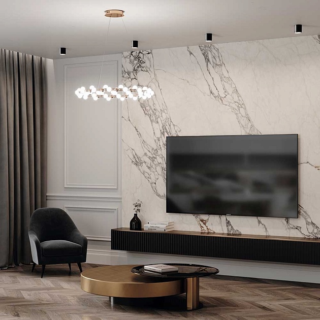 Потолочный светильник Maytoni Technical Polar C088CL-GX53-B изображение 3 Потолочный светильник Maytoni Technical Polar C088CL-GX53-B Фото № 3