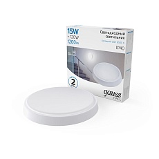 Настенно-потолочный светодиодный светильник Gauss Hall 193411315 2