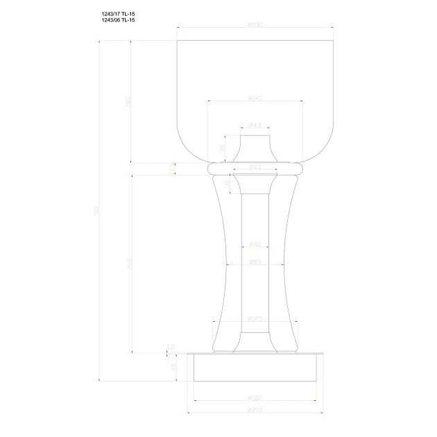 Настольная лампа Divinare Volturn 1243/17 TL-15 изображение 2 Настольная лампа Divinare Volturn 1243/17 TL-15 Фото № 2