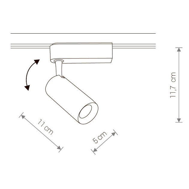 Трековый светодиодный светильник Nowodvorski Profile Iris 9002 Фото № 2
