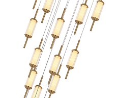 Подвесная светодиодная люстра Kink Light Акари 07525-15A,36 1