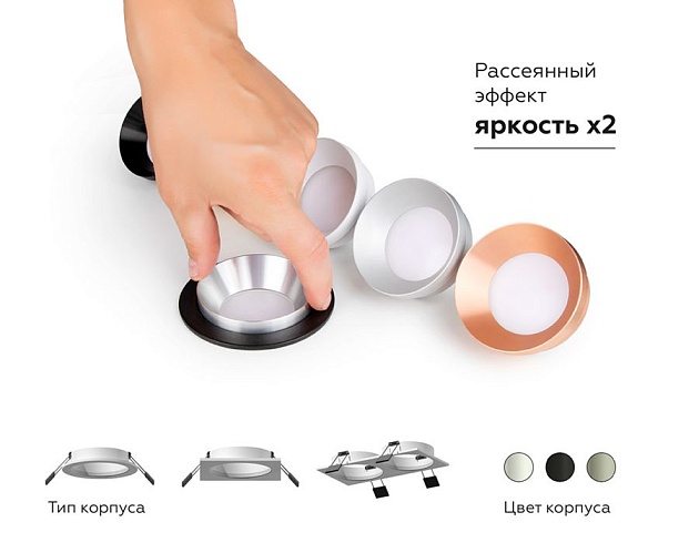 Насадка передняя Ambrella light DIY Spot N7033 Фото № 10