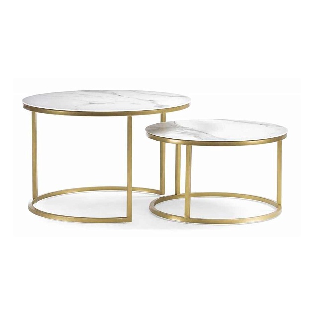 Комплект журнальных столиков Woodville Плумерия (2шт) 500008 Фото № 1