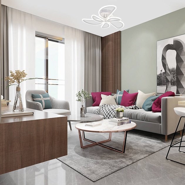 Потолочная люстра Escada Archer 10270/6LED Фото № 3