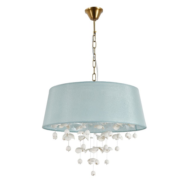 Подвесная люстра Indigo Tenerezza 13029/6P Brass V000512 Фото № 1