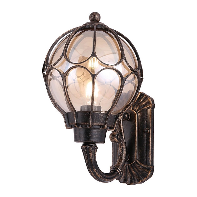 Уличный настенный светильник Maytoni Via O024WL-01G Фото № 1