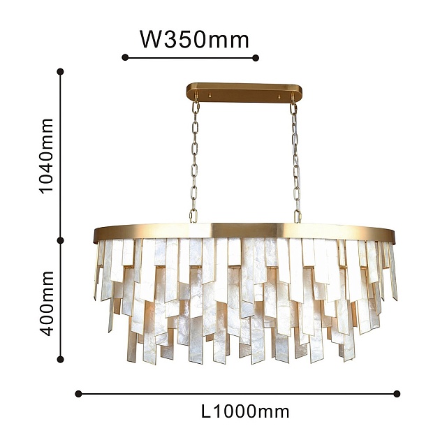 Подвесная люстра Favourite Shally 4199-15P Фото № 3