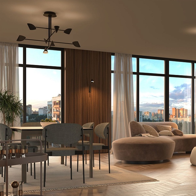 Подвесная светодиодная люстра Mantra Capuccina 7578 Фото № 5