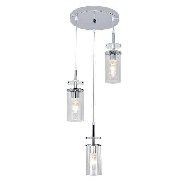 Подвесная люстра Escada Avolto 10191/3 Chrome Фото № 4