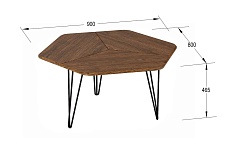 Журнальный стол Мебелик Олдем 006345 2