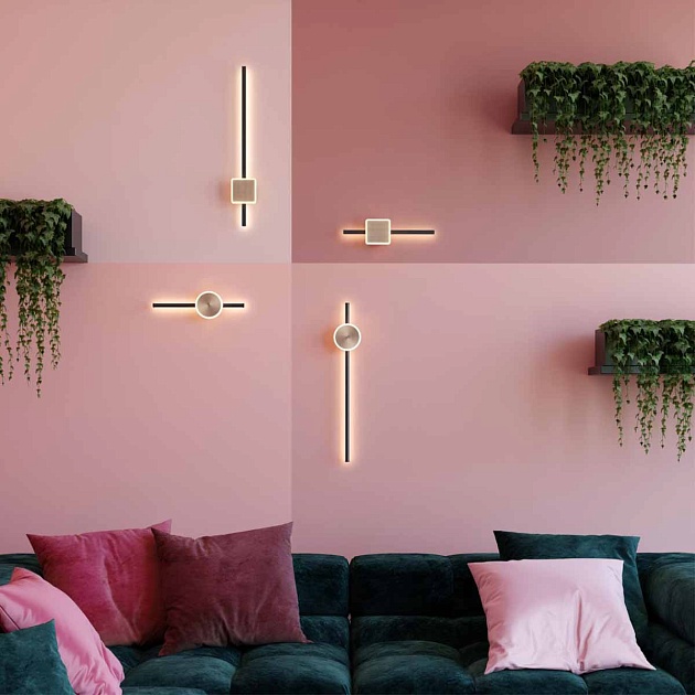 Настенный светодиодный светильник Odeon Light Hightech Stilo 4257/18WL Фото № 2