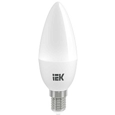 Лампа светодиодная IEK E14 7W 3000K матовая LLE-C35-7-230-30-E14 2