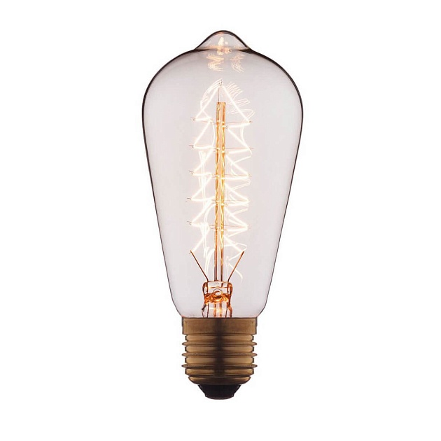 Лампа накаливания E27 40W прозрачная 6440-S изображение 1 Лампа накаливания E27 40W прозрачная 6440-S Фото № 1