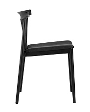 Кухонный стул Stool Group Ranch с мягким сиденьем черный 8305 black 2