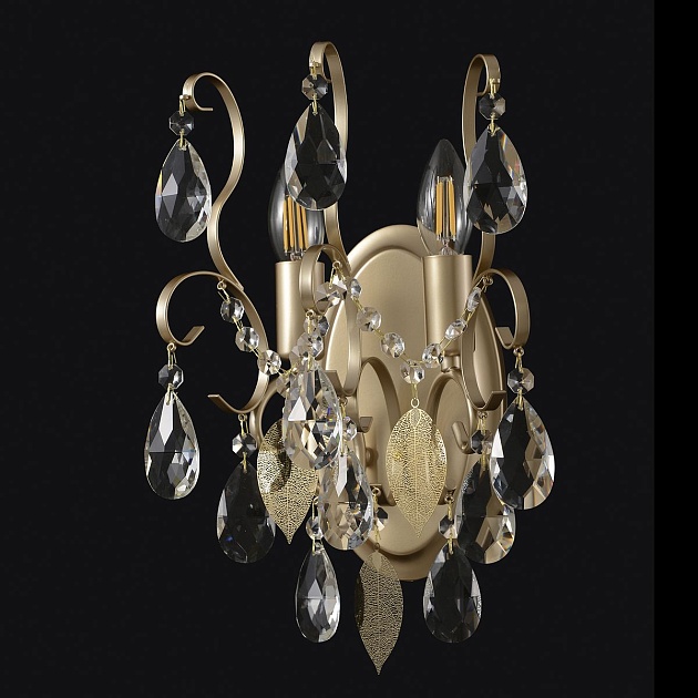 Настенный светильник Crystal Lux Esmiralda AP2 Gold Фото № 7