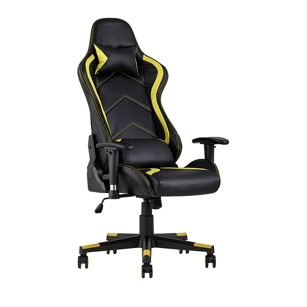 Игровое кресло TopChairs Cayenne желтое SA-R-909 yellow Фото № 1