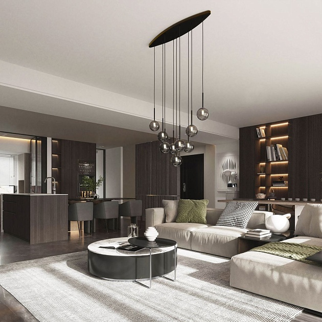 Подвесная люстра TK Lighting 6148 Estera изображение 6 Подвесная люстра TK Lighting 6148 Estera Фото № 6