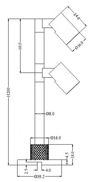 Торшер Deko-Light Herculis Double 688041 Фото № 2