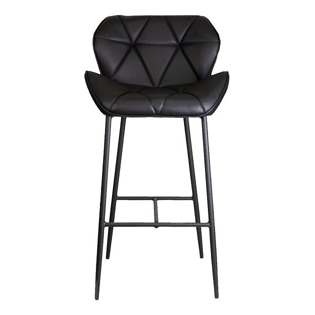 Барный стул AksHome Lagos черный, экокожа 63673 изображение 4 Барный стул AksHome Lagos черный, экокожа 63673 Фото № 4