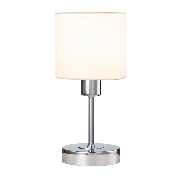Настольная лампа Escada Denver 1109/1 Chrome/Beige Фото № 7