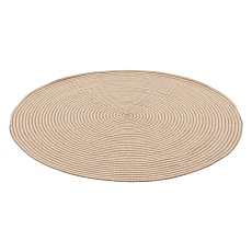 Ковер Tkano из хлопка Target бежевого цвета из коллекции Ethnic, Ø150 см TK22-DR0035 1