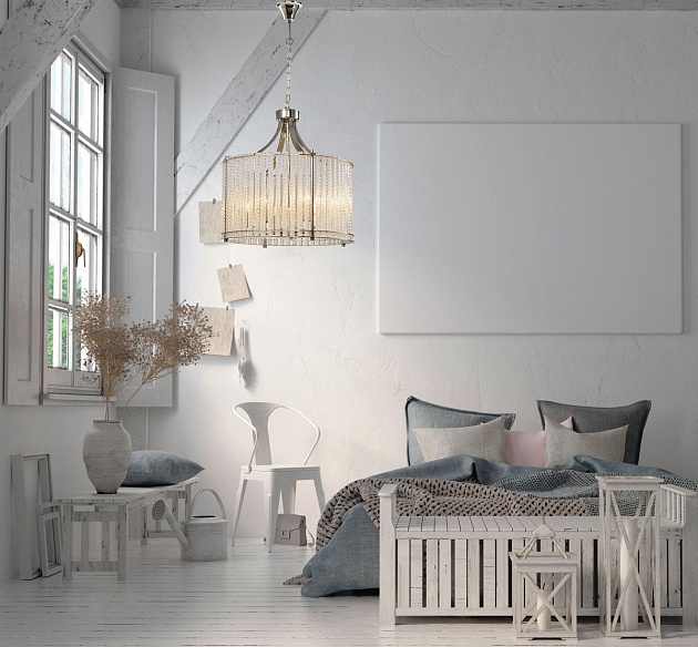 Подвесная люстра iLamp Manhattan P2554-6 NIC Фото № 3