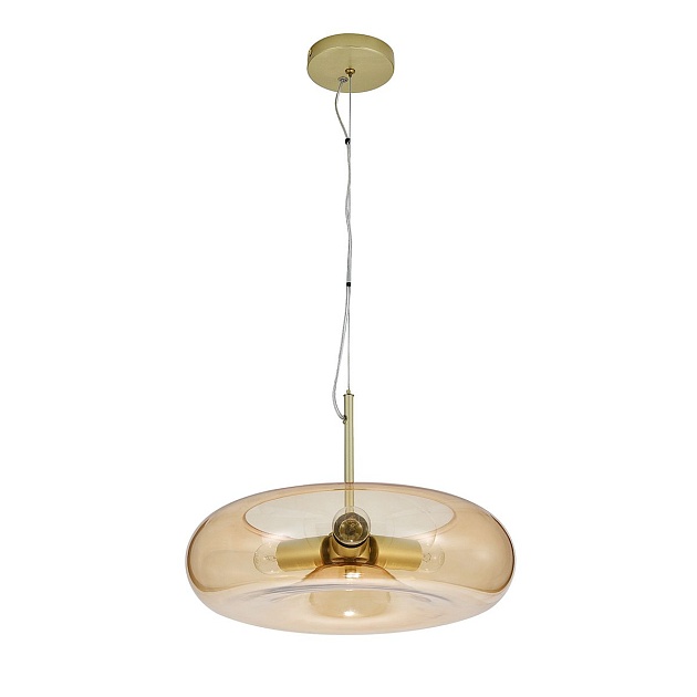 Подвесной светильник Indigo Leggero 11062/3P Amber V000540 Фото № 4