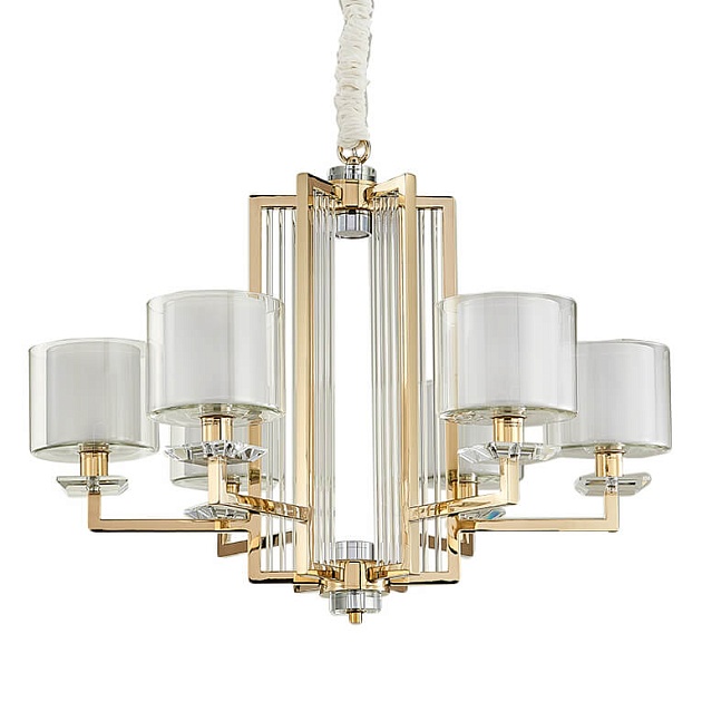Подвесная люстра Newport 4406+1/C Gold М0060952 изображение 1 Подвесная люстра Newport 4406+1/C Gold М0060952 Фото № 1