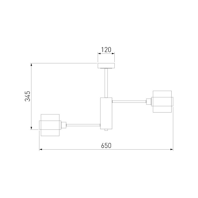 Потолочная люстра Eurosvet Arcada 70127/6 черный изображение 2 Потолочная люстра Eurosvet Arcada 70127/6 черный Фото № 2