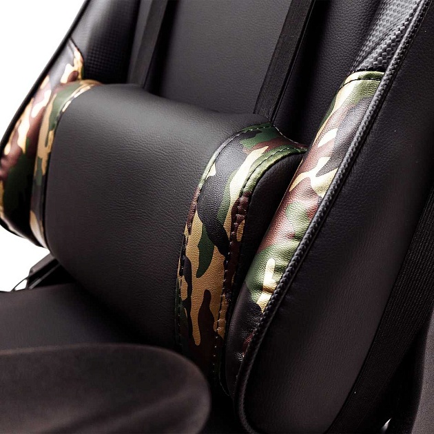 Игровое кресло AksHome Military черный, экокожа 80008 Фото № 10