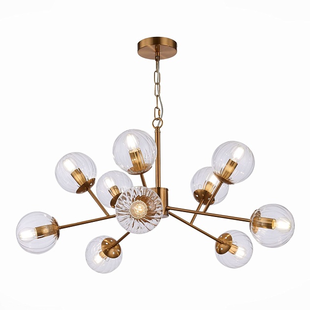 Подвесная люстра Evoluce Andria SLE220803-10 изображение 3 Подвесная люстра Evoluce Andria SLE220803-10 Фото № 3