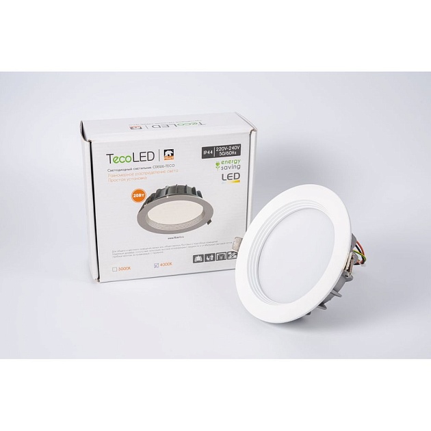 Встраиваемый светодиодный светильник Fiberli CDEW6 11130103 Фото № 4