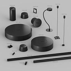 Основание для шинопровода Denkirs Belty Base TR5511-BK 2