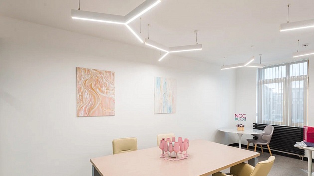 Подвесной светодиодный светильник Siled Trio-Star-Prof 7370455 Фото № 3