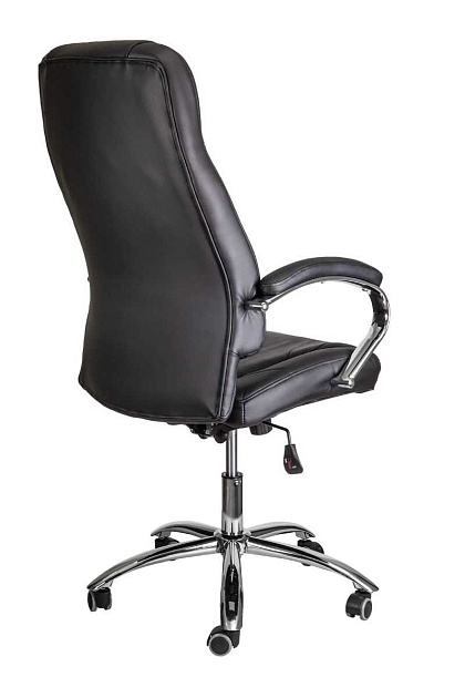 Кресло руководителя AksHome King чёрный, натуральная кожа 64406 Фото № 4