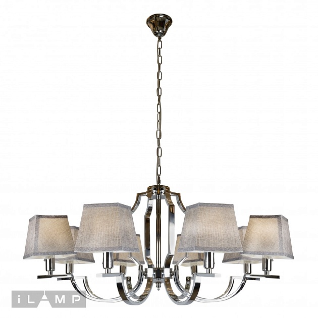 Подвесная люстра iLamp Hilton 6943-8 CR Фото № 1