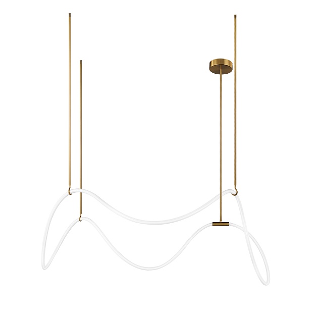 Подвесной светильник LOFT IT Thread 10388P/C Brass Фото № 4