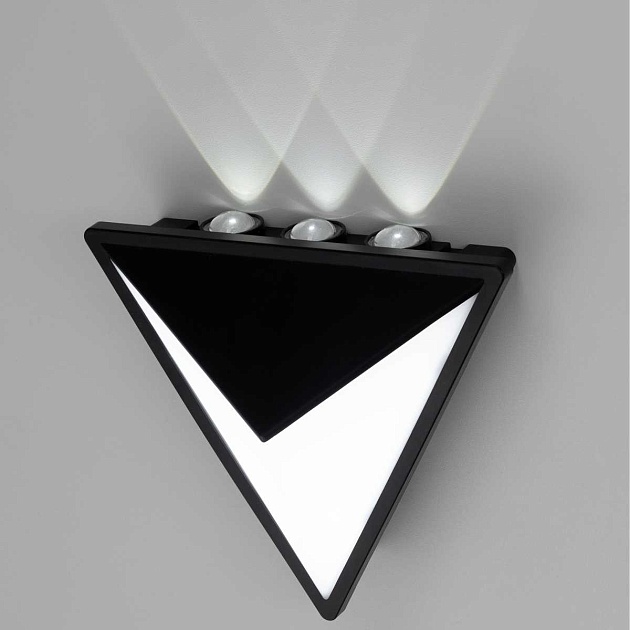 Уличный настенный светодиодный светильник Citilux Domus CLU0804BK Фото № 9