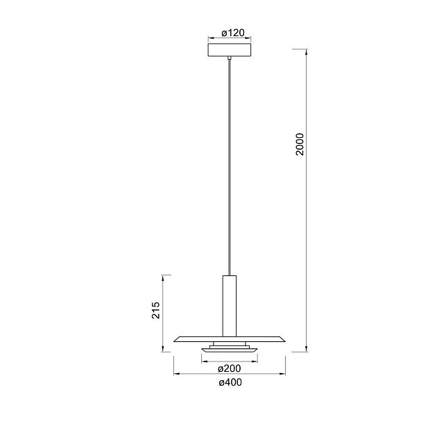 Подвесной светильник Mantra Tina 9001 Фото № 2
