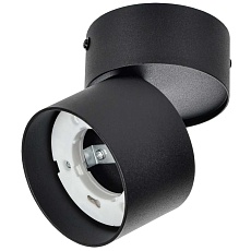LIGHTING Светильник 4040 настенно-потолочный под лампу GX53 черный IEK LT-USB0-4040-GX53-1-K02