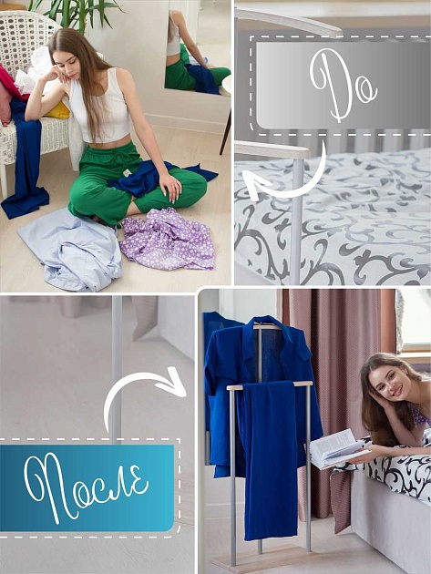 Костюмная вешалка Мебелик Дэви 1 004835 Фото № 6