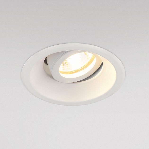 Встраиваемый светильник Elektrostandard 6068 MR16 WH белый a036506 Фото № 1