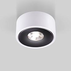Накладной светодиодный светильник Elektrostandard Glide 25100/Led белый/черный a059332 2